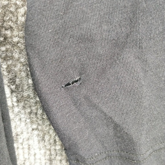 Gabrielle Rohde Royce Women's Verizon Faux Wrap Blouse Black Small 3/4 Sleeve - Picture 10 of 14